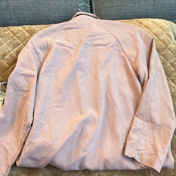 Forever 21 Light Pink trench/duster jacket women’s size small - oversized look - Picture 5 of 5